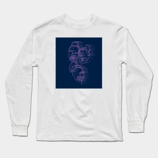 Faces Long Sleeve T-Shirt